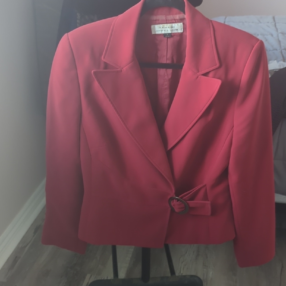 Red Women's Blazer by Tahari